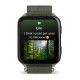 Смарт часы Garmin Venu X1 Moss Titanium with Moss Nylon (010-02980-23)