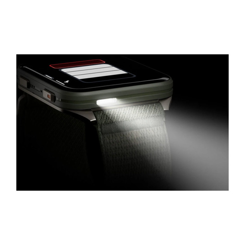 Смарт часы Garmin Venu X1 Moss Titanium with Moss Nylon (010-02980-23)