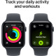 Смарт годинник Apple Watch SE 3 GPS 40mm Midnight Alu. Case w. Midnight S. Band - S/M (MEH94RK/A)
