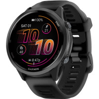 Смарт часы Garmin Forerunner 570 47mm Slate Gray Aluminum w. Translucent Black/Black Band (010-02971-00/40)