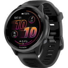 Смарт часы Garmin Forerunner 570 47mm Slate Gray Aluminum w. Translucent Black/Black Band (010-02971-00/40)