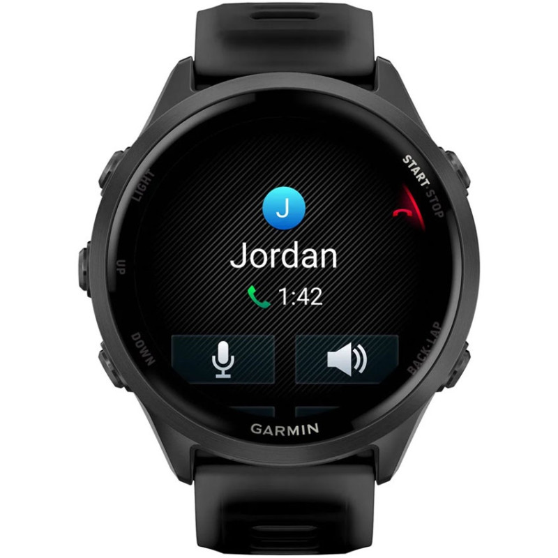 Смарт часы Garmin Forerunner 570 47mm Slate Gray Aluminum w. Translucent Black/Black Band (010-02971-00/40)