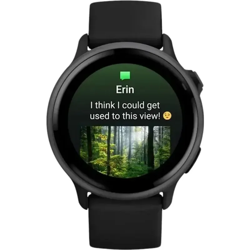 Смарт часы Garmin Vivoactive 6 Slate with Black Band (010-02985-00/40)