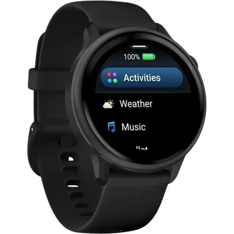 Смарт часы Garmin Vivoactive 6 Slate with Black Band (010-02985-00/40)
