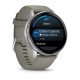 Смарт часы Garmin Venu 4 45 mm Silver with Silver Gray Silicone Band (010-03014-01/41)