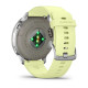 Смарт часы Garmin Venu 4 45 mm Silver with Citron Silicone Band (010-03014-02/42)