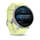 Смарт часы Garmin Venu 4 45 mm Silver with Citron Silicone Band (010-03014-02/42)
