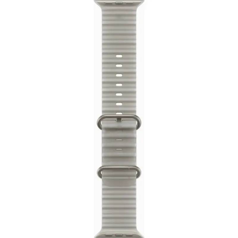 Смарт часы Apple Watch Ultra 4 GPS + Cellular 49mm Natural Titanium Case with Translucent Grey Ocean Band (MJAD4QI/A)