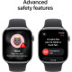 Смарт годинник Apple Watch Series 11 GPS 42mm Space Grey Alu. Case w. Black S. Band - S/M (MEQW4RK/A)