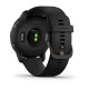 Смарт часы Garmin Venu 2 Slate with Black Leather Band (010-02430-21)