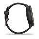 Смарт часы Garmin Venu 2 Slate with Black Leather Band (010-02430-21)