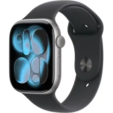 Смарт годинник Apple Watch Series 11 GPS 46mm Space Grey Alu. Case w. Black S. Band - M/L (MEV44RK/A)