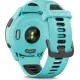 Смарт часы Garmin Forerunner 265 Black Bezel with Aqua Case and Aqua/Black Silicone Band (010-02810-12)