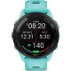 Смарт часы Garmin Forerunner 265 Black Bezel with Aqua Case and Aqua/Black Silicone Band (010-02810-12)