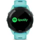 Смарт часы Garmin Forerunner 265 Black Bezel with Aqua Case and Aqua/Black Silicone Band (010-02810-12)