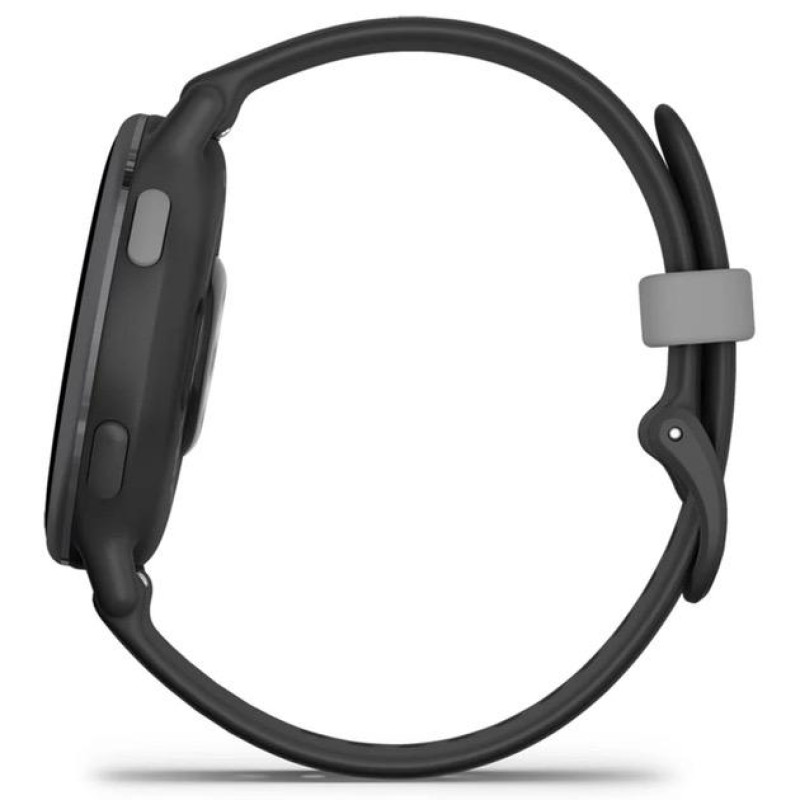 Смарт годинник Garmin vivoactive 5 Slate Aluminum Bezel with Black Case and Silicone Band (010-02862-10/50)