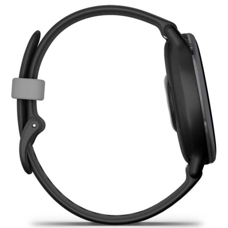 Смарт годинник Garmin vivoactive 5 Slate Aluminum Bezel with Black Case and Silicone Band (010-02862-10/50)