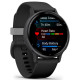 Смарт годинник Garmin vivoactive 5 Slate Aluminum Bezel with Black Case and Silicone Band (010-02862-10/50)
