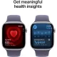 Смарт часы Apple Watch Series 11 GPS 46mm Silver Alu. Case w. Purple Fog S. Band - M/L (MEVA4RK/A)