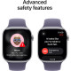 Смарт годинник Apple Watch Series 11 GPS 46mm Silver Alu. Case w. Purple Fog S. Band - M/L (MEVA4RK/A)