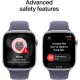 Смарт часы Apple Watch Series 11 GPS 46mm Silver Alu. Case w. Purple Fog S. Band - M/L (MEVA4RK/A)