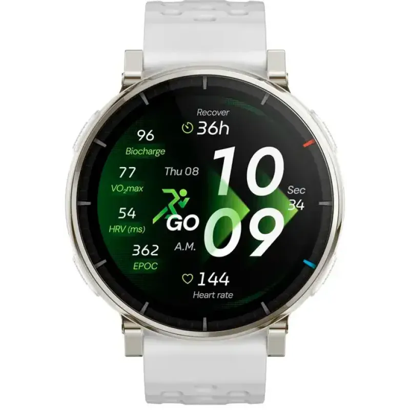 Смарт годинник Amazfit Active 3 Premium Aero White (W2559GL3N)