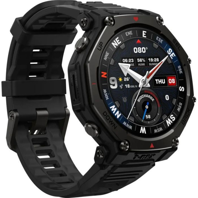 Смарт годинник Amazfit T-Rex 3 Pro 48mm Black (W2444OV1N)