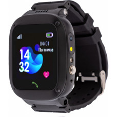 Смарт часы AmiGo GO004 Splashproof Camera+LED Black