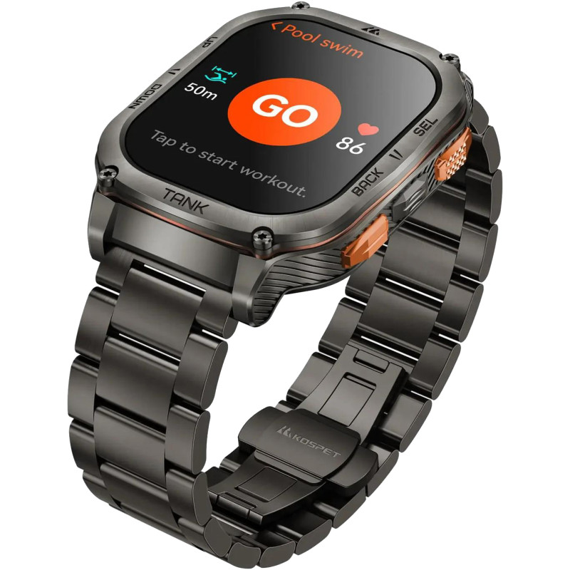 Смарт часы KOSPET M3 ULTRA SE BLACK