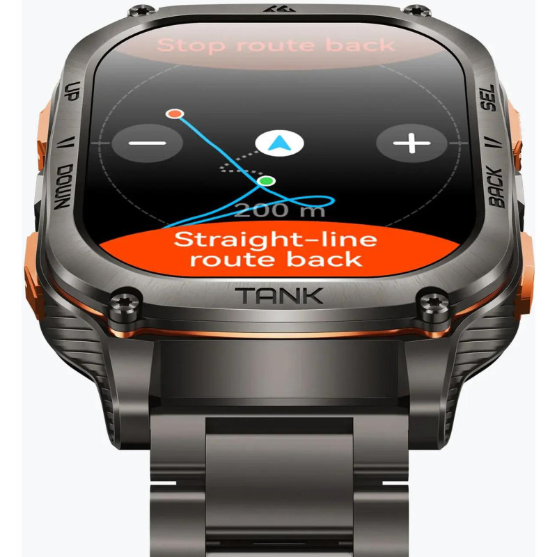 Смарт часы KOSPET M3 ULTRA SE BLACK
