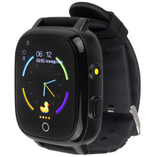 Смарт часы AmiGo GO005 4G WIFI Thermometer Black