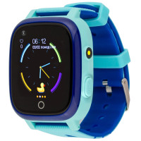 Смарт часы AmiGo GO005 4G WIFI Thermometer Blue