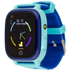 Смарт часы AmiGo GO005 4G WIFI Thermometer Blue