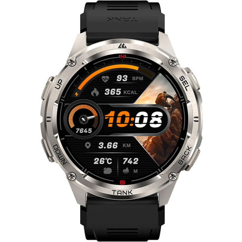Смарт часы KOSPET Tank T3 Ultra 2 Silver