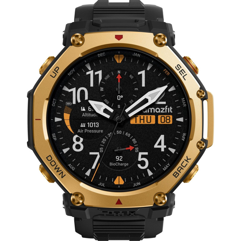 Смарт годинник Amazfit T-Rex 3 Pro 44mm W2549GL1N Black Gold