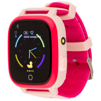 Смарт часы AmiGo GO005 4G WIFI Thermometer Pink