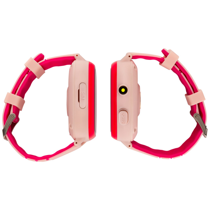 Смарт часы AmiGo GO005 4G WIFI Thermometer Pink