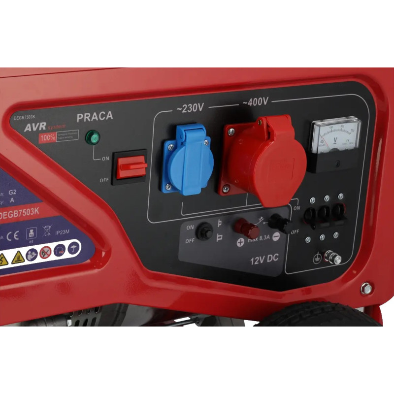 Генератор Dedra DEGB7503K