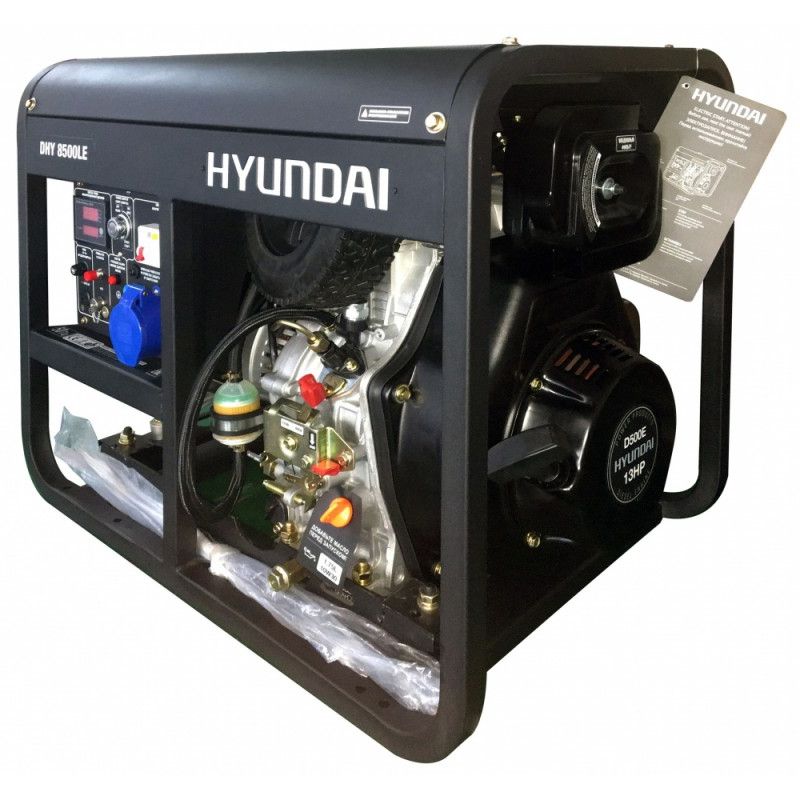 Генератор Hyundai DHY 8500LE
