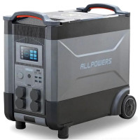 Зарядна станція Allpowers R4000 3600Wh 4000W Portable Power Station LiFePO4 (AP-SS-011-BLA-EU)