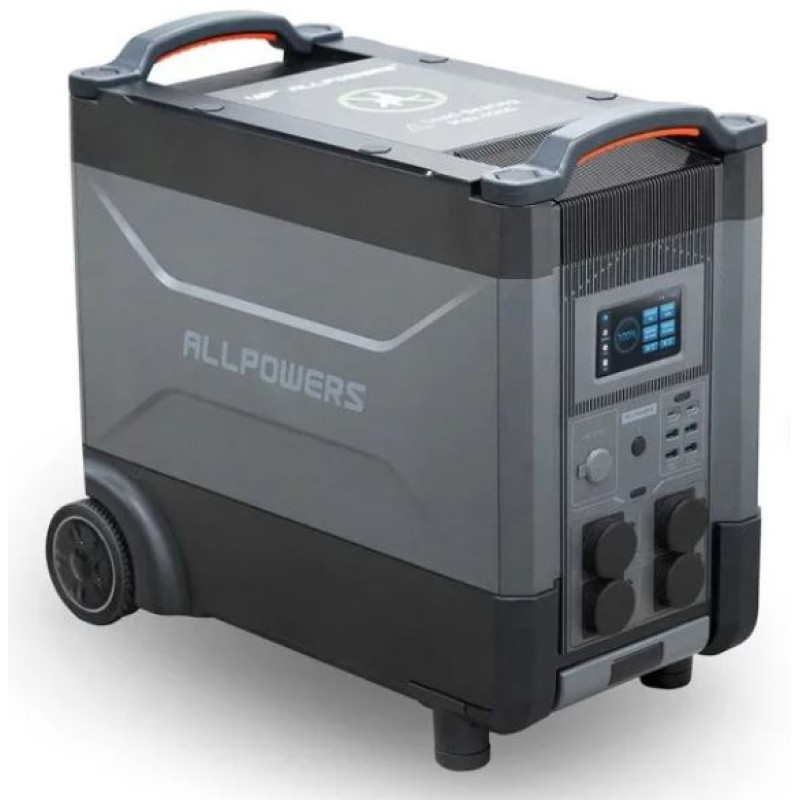 Зарядна станція Allpowers R4000 3600Wh 4000W Portable Power Station LiFePO4 (AP-SS-011-BLA-EU)