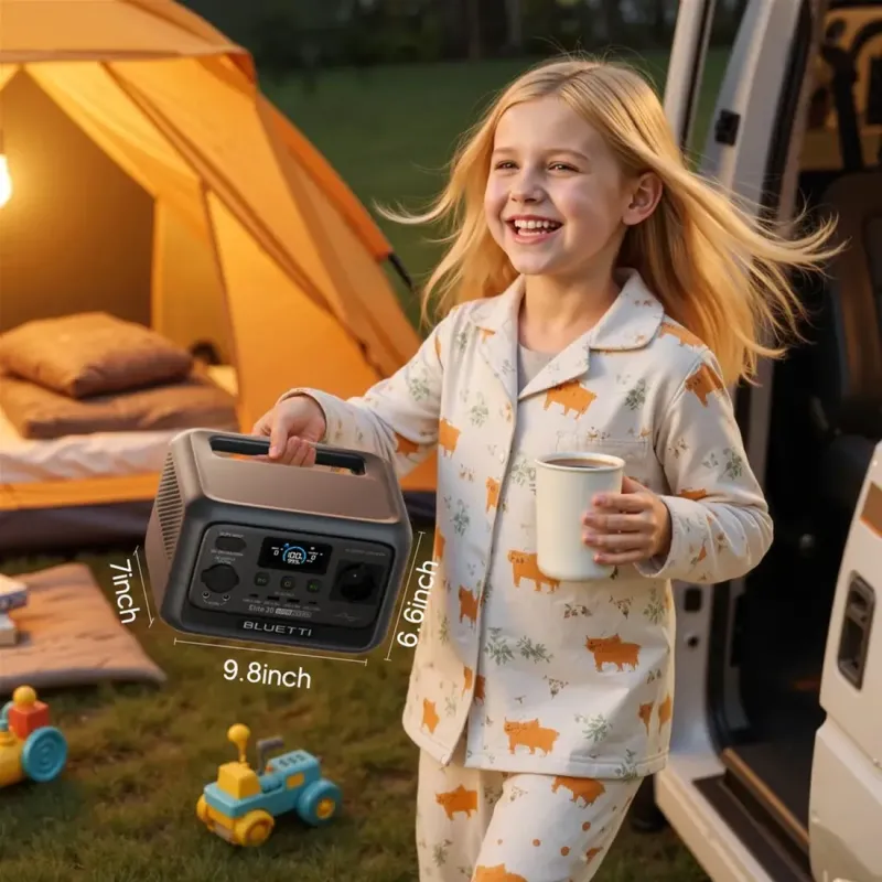 Зарядная станция BLUETTI Elite 30 V2 600W 288Wh (P-EL30V2-EU-GY-BL-010)