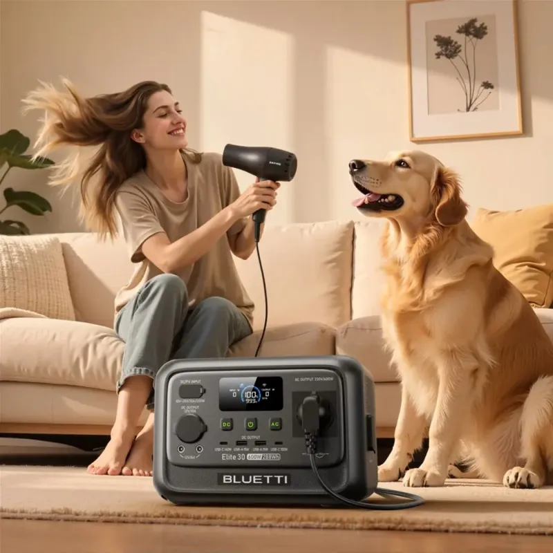 Зарядная станция BLUETTI Elite 30 V2 600W 288Wh (P-EL30V2-EU-GY-BL-010)