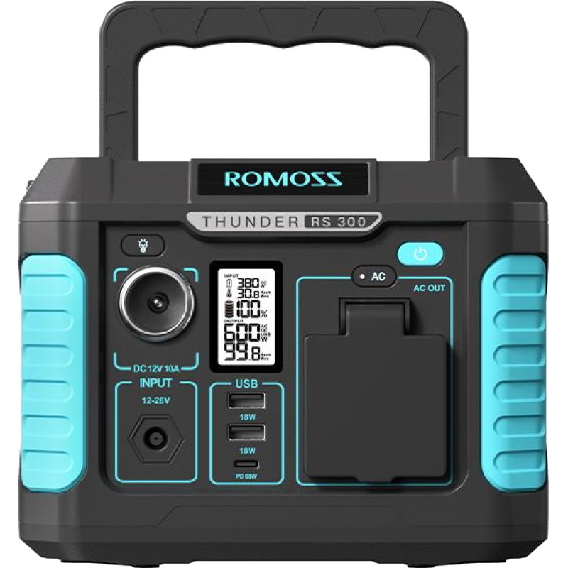 Romoss RS300 Black Blue 600W (RS300-2B2-G153H)