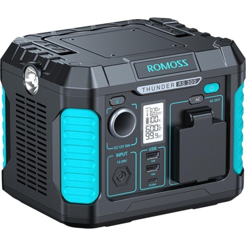 Romoss RS300 Black Blue 600W (RS300-2B2-G153H)