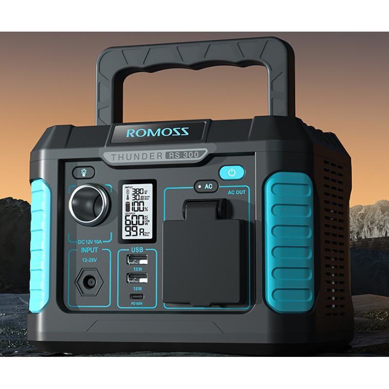 Romoss RS300 Black Blue 600W (RS300-2B2-G153H)