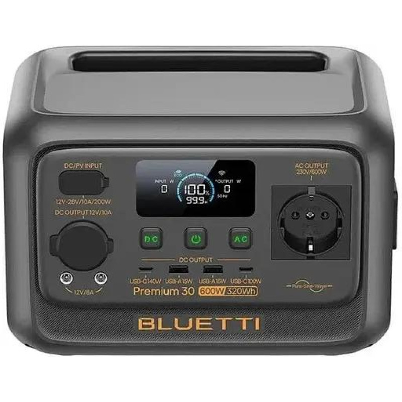 Зарядна станція BLUETTI Premium 30 V2