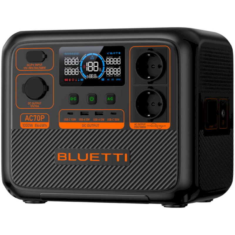 Зарядная станция BLUETTI AC70