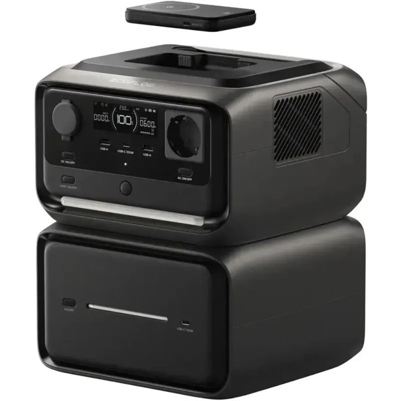 Зарядная станция EcoFlow RIVER 3 Max Plus Wireless (EFRIVER3MP-Wireless-EU-CBOX)
