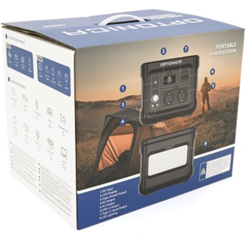 Зарядна станція Optonica 400W, 320Wh (PS-9418)